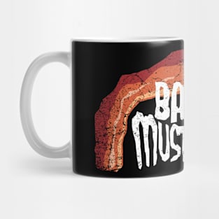 Bacon Mustache Mug